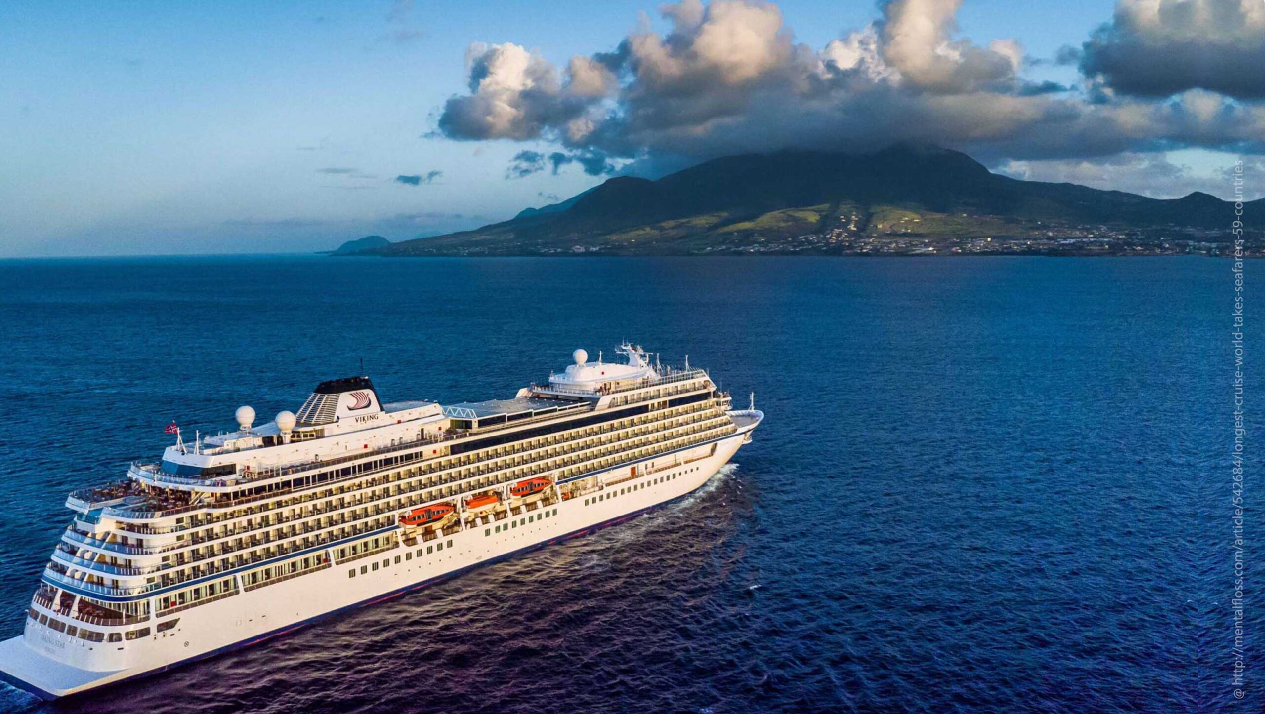 El crucero más largo del mundo dura 245 días