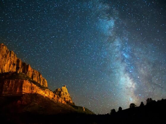 El parque nacional Zion fue reconocido como Reserva Internacional de Cielo Oscuro